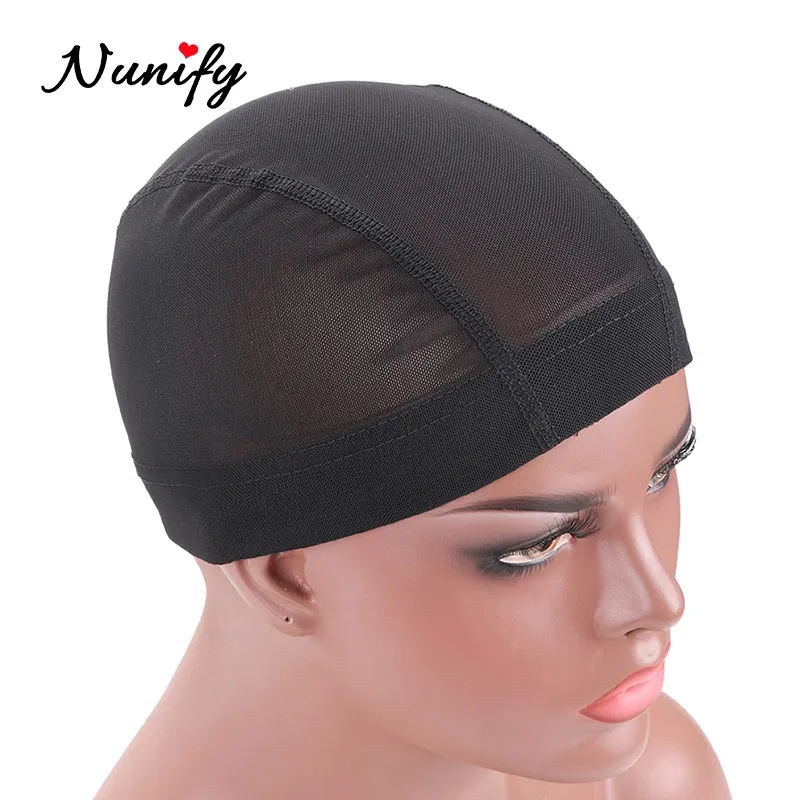 Nunify 1PCS S M L Wholesale Spandex Dome Cap For Bonnet Perruque Black Hairnet Dome Cap Swimming Wig Accessories Wholesale