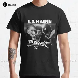 La Haine / L’Odio Classic T-Shirt Shirt Printing Custom Aldult Teen Unisex Digital Printing Xs-5Xl Tshirt Classic Shirts