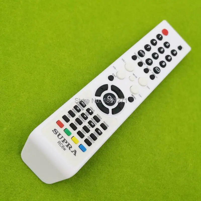 Comando à distância original rc6w da marca supra lcd tv