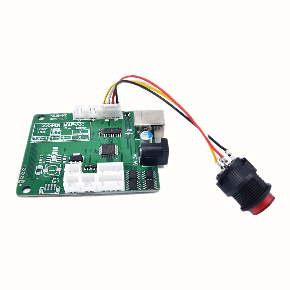 Laser Engraver Mainboard Replacement for KZ 1500mW/2000mW/3000mW Laser Engraving Machine NEJE Accessories