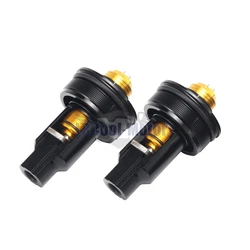 Preload Fork Caps For Yamaha YZF-R1 YZF R1 2004-2006 YZF-R6 YZF R6 2016 2017 Adjustable Fork Bolts Black Gold 5VY-23111-00-00