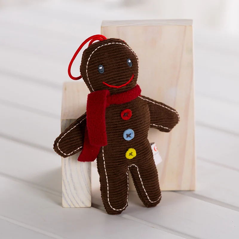 Peperkoek Ornament Corduroy Kinderen Speelgoed X'mas Gift, Meisje/Jongen, 15Cm