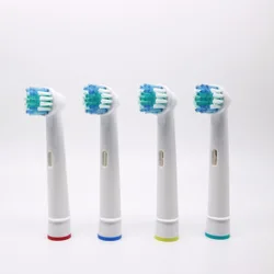 4X Replacement Brush Heads For Oral B Rotation Type Electric Toothbrush Pro Health/Triumph/ Advance Power/3D Excel/ Plak Control