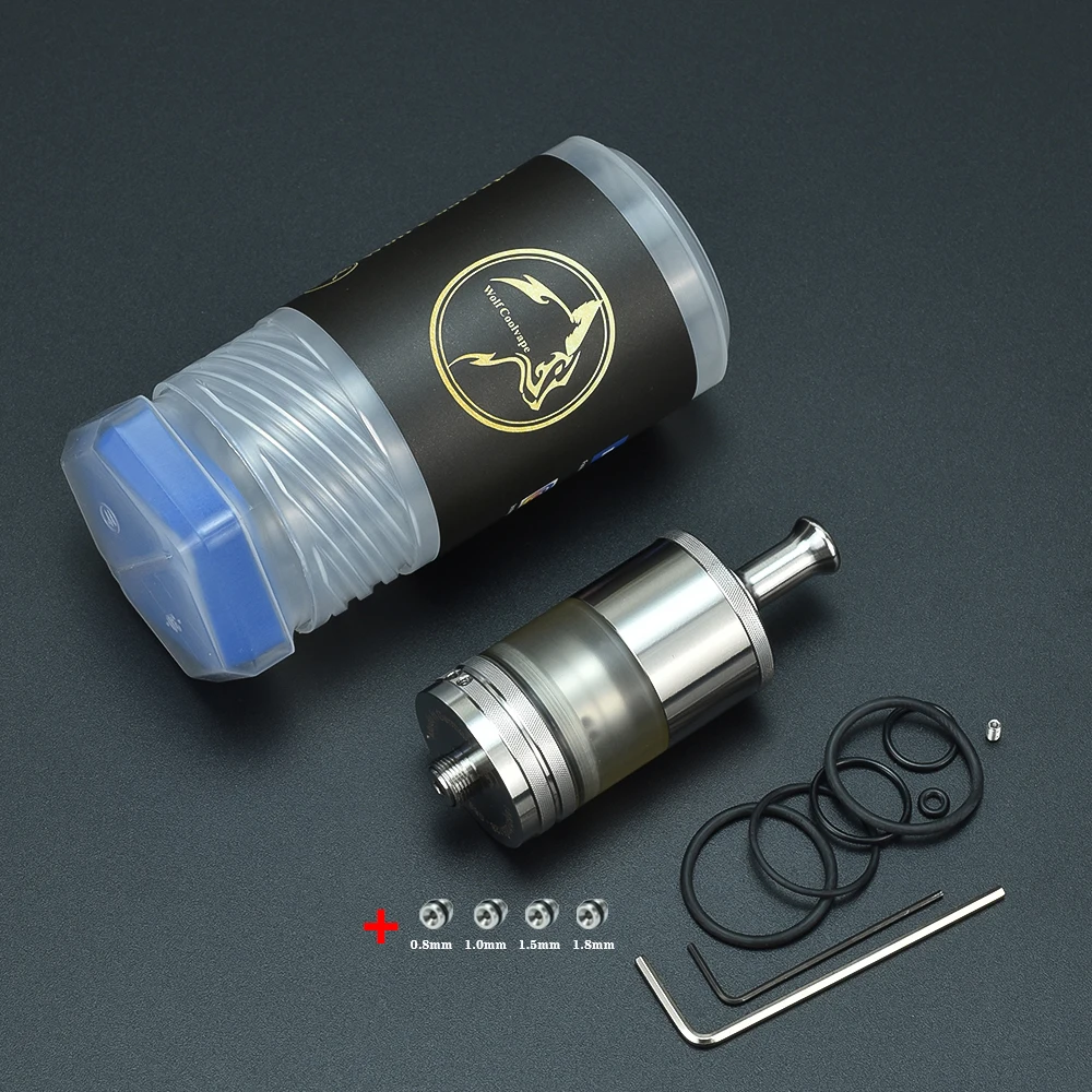 2022 neue taifun gt eine rta SS 316 4,3 ML kapazität 510 gewinde 23MM zerstäuben vs Taifun gtr für vape box MOD Kit