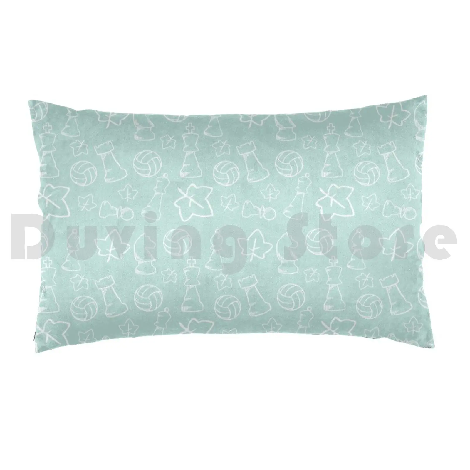 Aoba Johsai Pattern Pillow Case Printed 50x75 Aoba Johsai Aobajohsai Seijoh Haikyu Oikawa Iwaizume