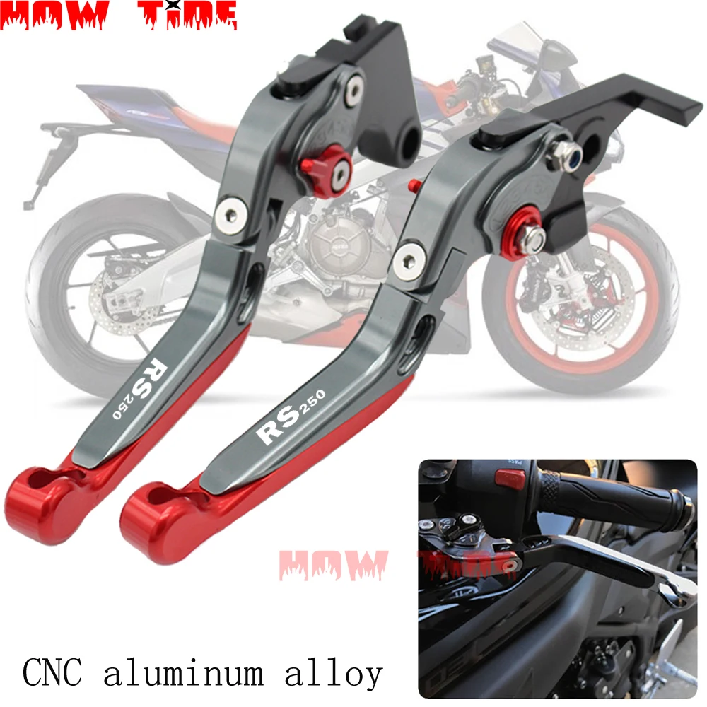 

CNC Adjustable Folding Motorcycle Brake Clutch Levers For Aprilia RS250 RS 250 1998 1999 2000 2001 2002 2003