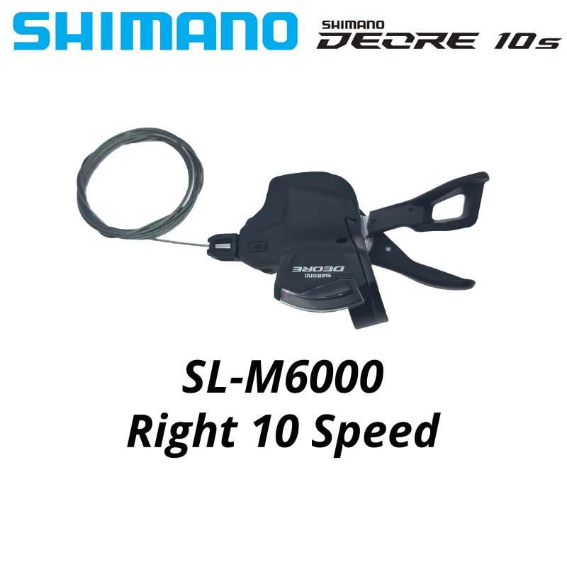 Shimano Deore M6000 10 Speed Bike Shifters Lever SL-M6000 10s 10 S 10v MTB Mountain Bicycle Shift Set Trail Rapidfire New M615