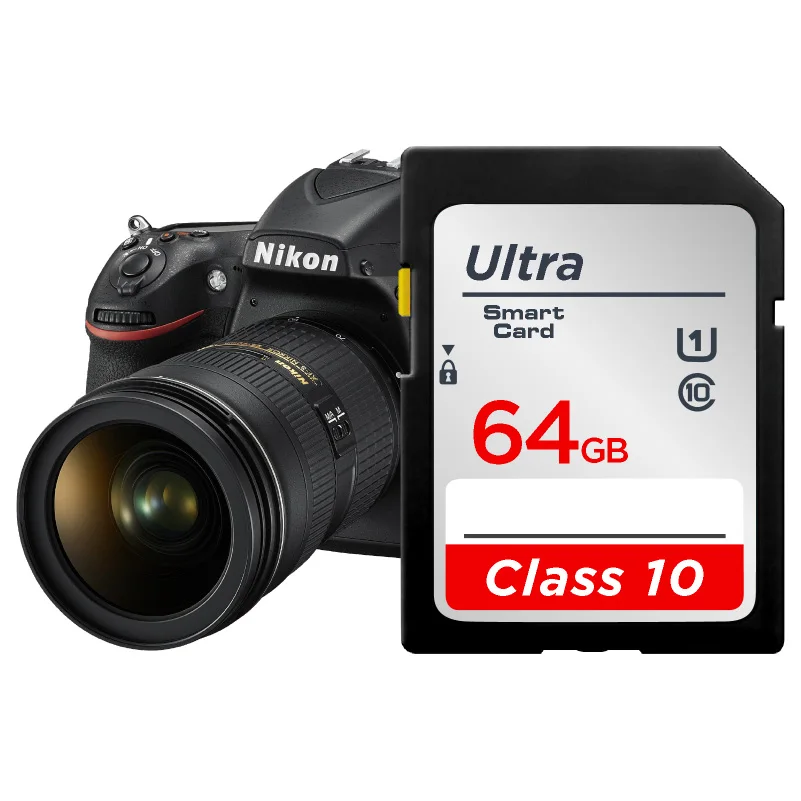 High speed SD Memory Card 16GB 32GB Flash Memory Card C10 128GB 64GB cartao de memoria For Camera