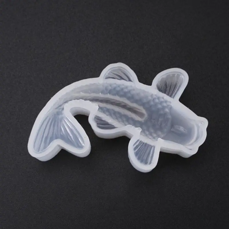 Fish Shape Epoxy Molds Transparent Silicone Mold Decorative Resin Mould Handmade DIY Crafts Pendant Tools Dropship