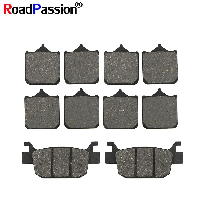 Motorcycle Brake Pads Disks Front Rear For BENELLI TRK502 TRK502X TRK 502 BJ500 BJ500GS-A Eoncino 500