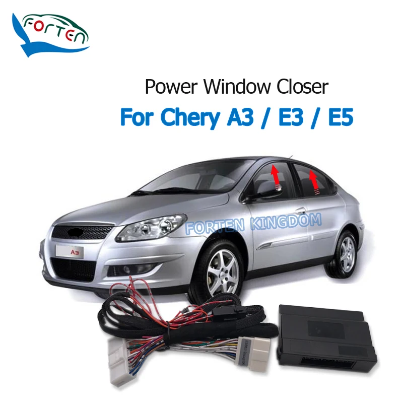 

Forten Kingdom Car Automatic Intelligent Close Windows Closer Kit Module For Chery A3 / E3 / E5