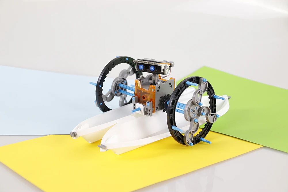STEM 13-in-1 Education Solar Robot Toys DIY Building Science