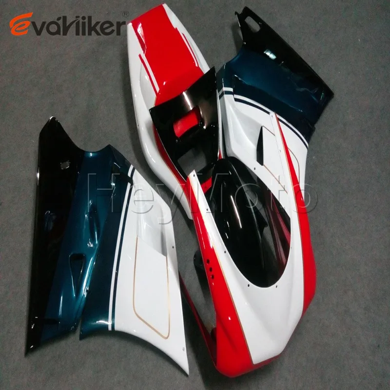

Custom Motorcycle Fairings Full Body Kit Color Design 748 916 996 1996 2000 White