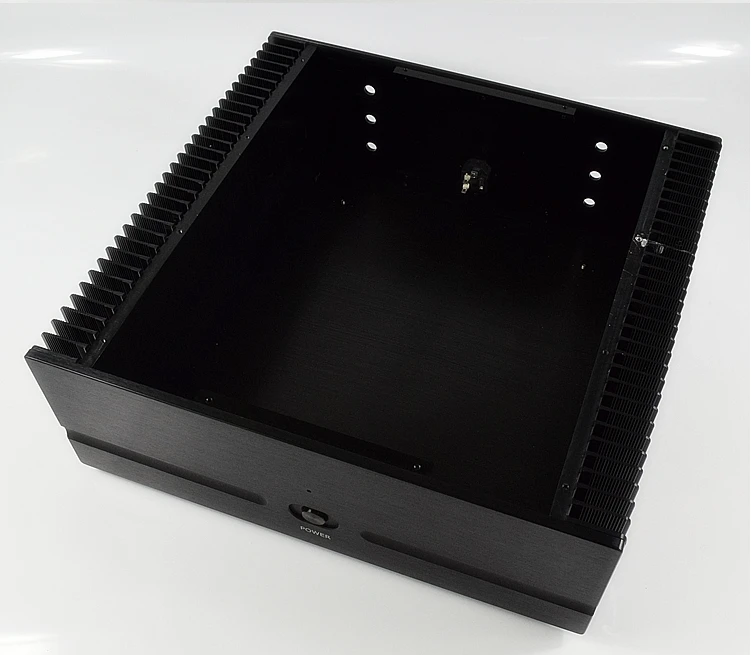 WA130อลูมิเนียม Power Amplifier แชสซีหม้อน้ำทั้งด้าน Audio Amp กล่องใหม่412 * * * * * * * * 430 150มม.