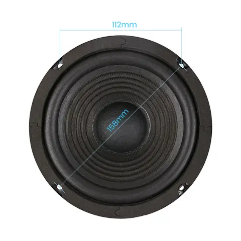 6 best sales 6,5-tums subwoofer - №3