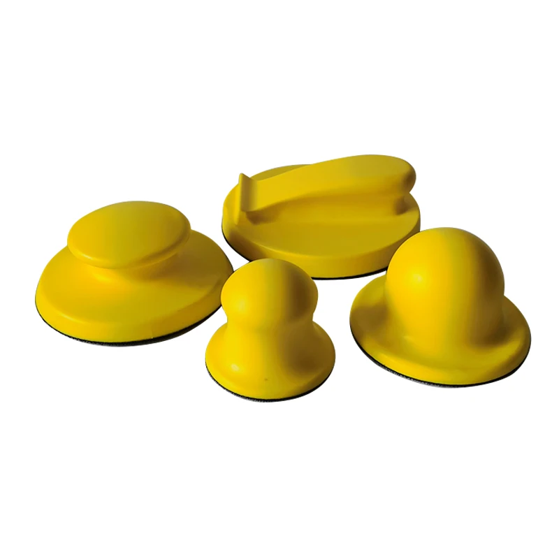Car Putty Moagem Ash Push Plate 5 Polegada 125mm 6 Polegada Round Auto-adesivo Lixa Backing Board