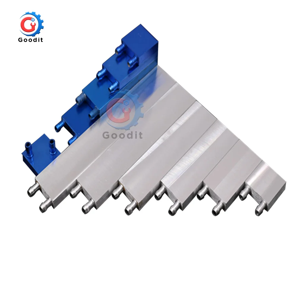 Aluminum Alloy Water Cooling Block Radiator Heat Sink System for PC Computer Laptop CPU Liquid Water Cooler Accessories