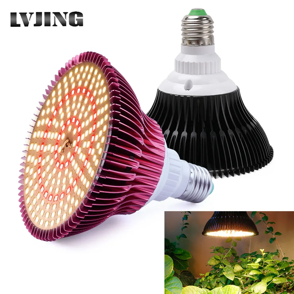 150W Full Spectrum Plant Grow Led Light Bulbs for Seeds Hydro Flower Greenhouse Veg Indoor Garden E27 Phyto Growbox