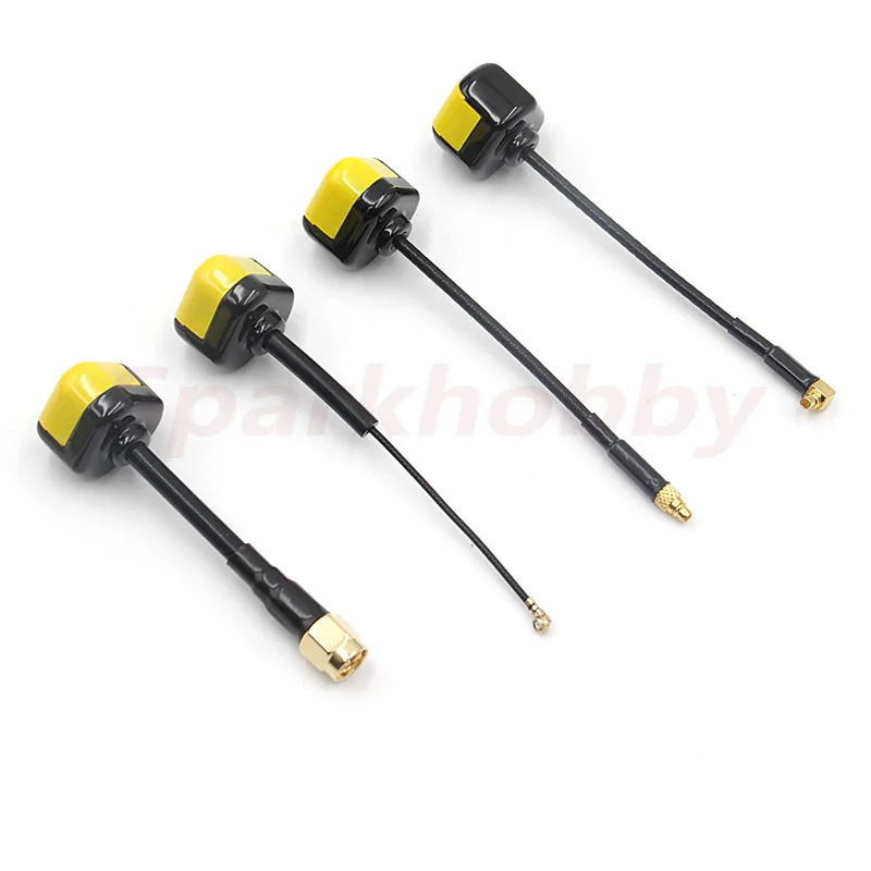 NEW SpeedyBee SBANT-V2-RSMAS-D 5.8GHz 2.8dBi RHCP SMA UFL MMCX Yellow Black Antenna For Through Machine RC FPV Drone Racing DIY