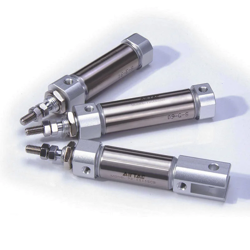 AIRTAC Bút Bằng Thép Không Gỉ Hình Mini Hình Trụ PB16X5SU PB16X10SU PB16X15SU PB16X20SU PB16X25SU PB16X30SU PB16X40SU PB16X50SU