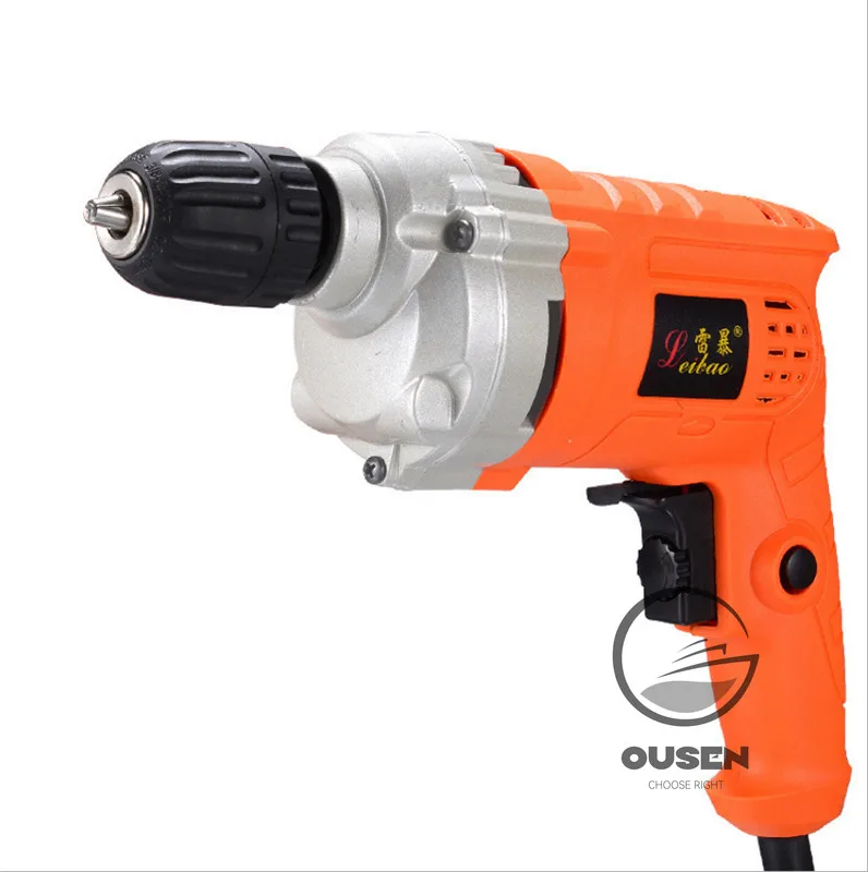 220V 710W 50HZ High Power Multifunction Torque Electric Drill High Power Double Reduction Electric Hand Drill For Perforator