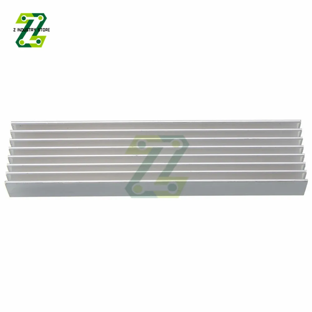 100x25x10 مللي متر المبرد مبادل حراري من الألومنيوم مقذوف بالوعة الحرارة ل LED الإلكترونية تبديد الحرارة التبريد برودة