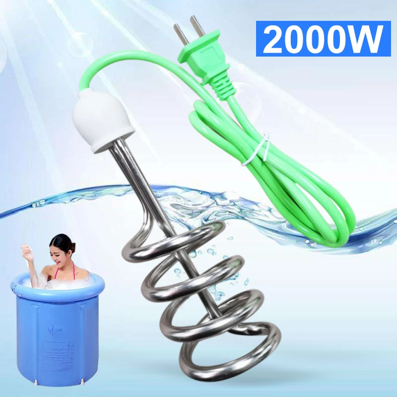 

New 2000W Suspension Immersion Electric Water Heater Boiler For Inflatable Tub Pool