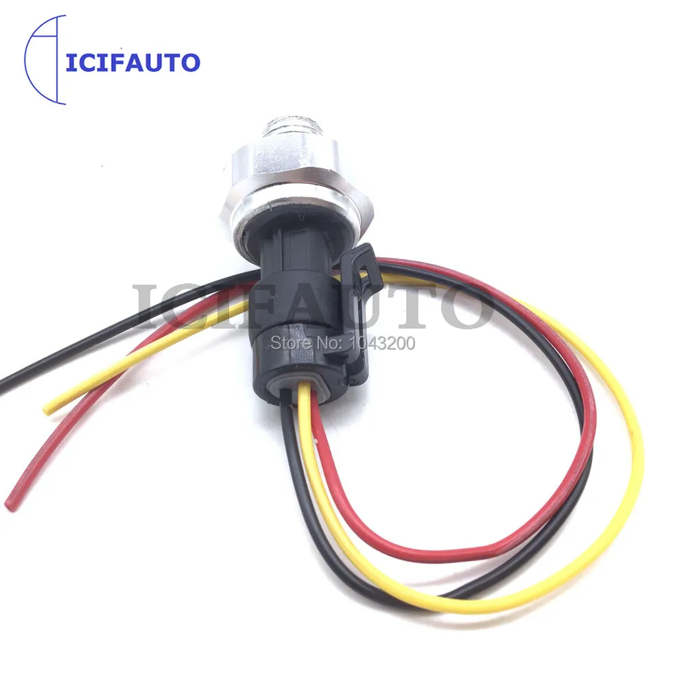 12570798 Engine Oil Pressure Sensor Switch+Connector for Buick Cadillac Pontiac Saab Saturn Chevrolet Impala Malibu 3.5 3.9L