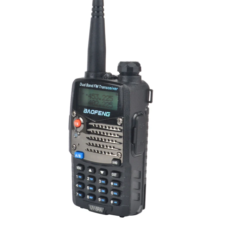 VHF/UHF Dual band walkie taklie baofeng UV-5RA 128ch Portable FM two way radio with earpiece