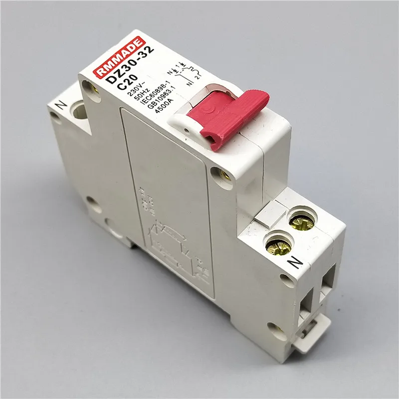 1PCS DZ30-32 TPN DPN 1P+N Mini Circuit breaker 10A,16A,20A,25A,32A Mini Circuit Breaker Cutout Miniature Household Air Switch