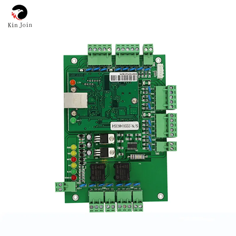 TCP/IP Wiegand Entry Access Control Board Panel Controller For Gate Door Entry Systems Type Optional