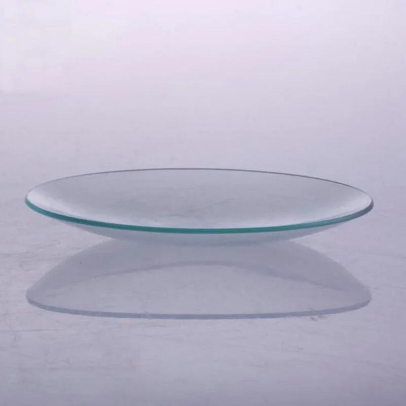 10pcs/lot 45/60/80/90/100/120/150/180/200mm Glass Labware Flat Watch Glass Dish Surface Disk For Laboratory