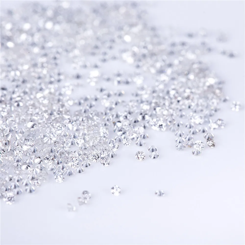 CVD DEF VVS-VS Top Melee Laborgezüchtete Diamanten 0,8mm ~ 3,0mm Runder Brillantschliff Lose Laborgezüchtete Diamanten Großhandel – Detail 7