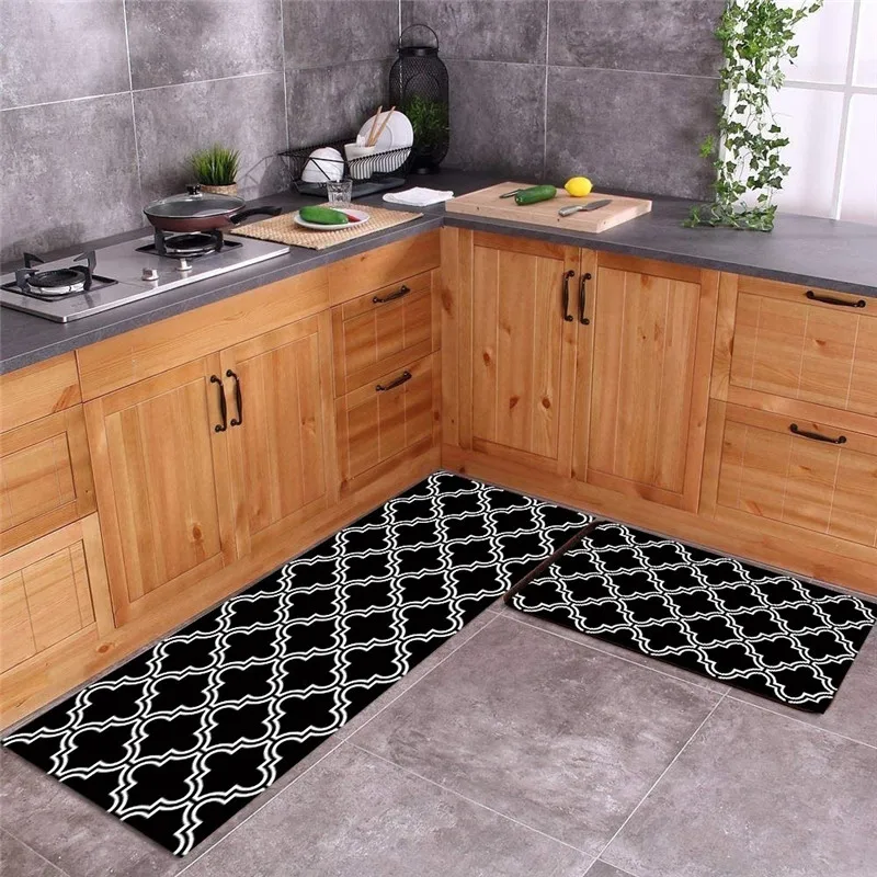 Non-slip Kitchen Carpet Washable Entrance Door Rug For Bathroom Bedroom Living Room Comfort Floor Rugs CANBOUN Bedside Area Rugs