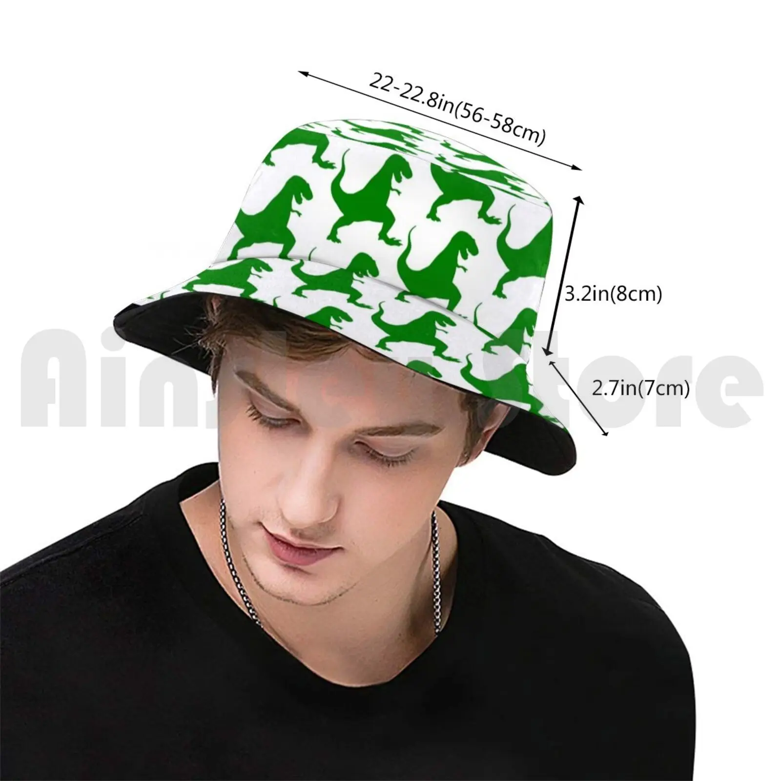 Tyrannosaurus Sun Hat 2975 Bucket Hat Dino Dinosaur Tyrannosaurus Trex Palaeontologist Palaeontology Phd