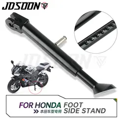 CNC Billet Adjustable Kickstand Foot Side Stand For HONDA CBR600RR CBR 600 RR 600RR F5 PC37 PC40 2003-2012 2006 2007 2010 2012