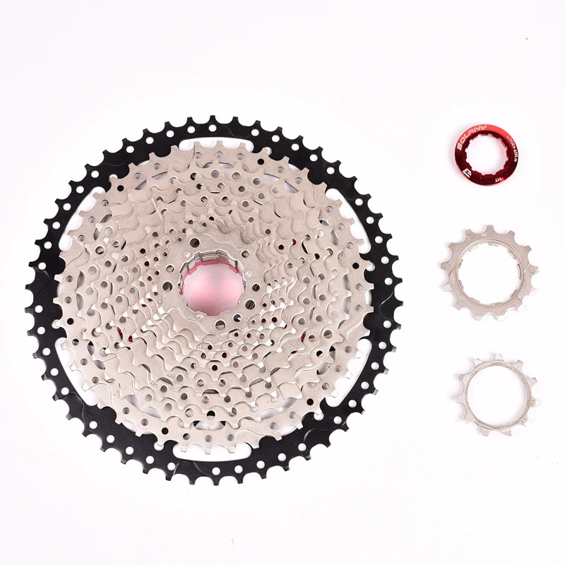 Bicycle Freewheel 12S Speed Cassette 11-50T Wide Ratio Mountain Bike MTB Bicycle Cassette Flywheel Sprocket for M7000 M8000