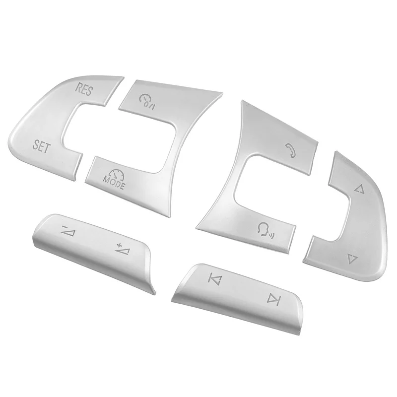 Car steering wheel buttons Trim Cover sticker for VW Volkswagen GOLF 7 MK7 Passat B8 Tiguan L ( 3 kinds of options)