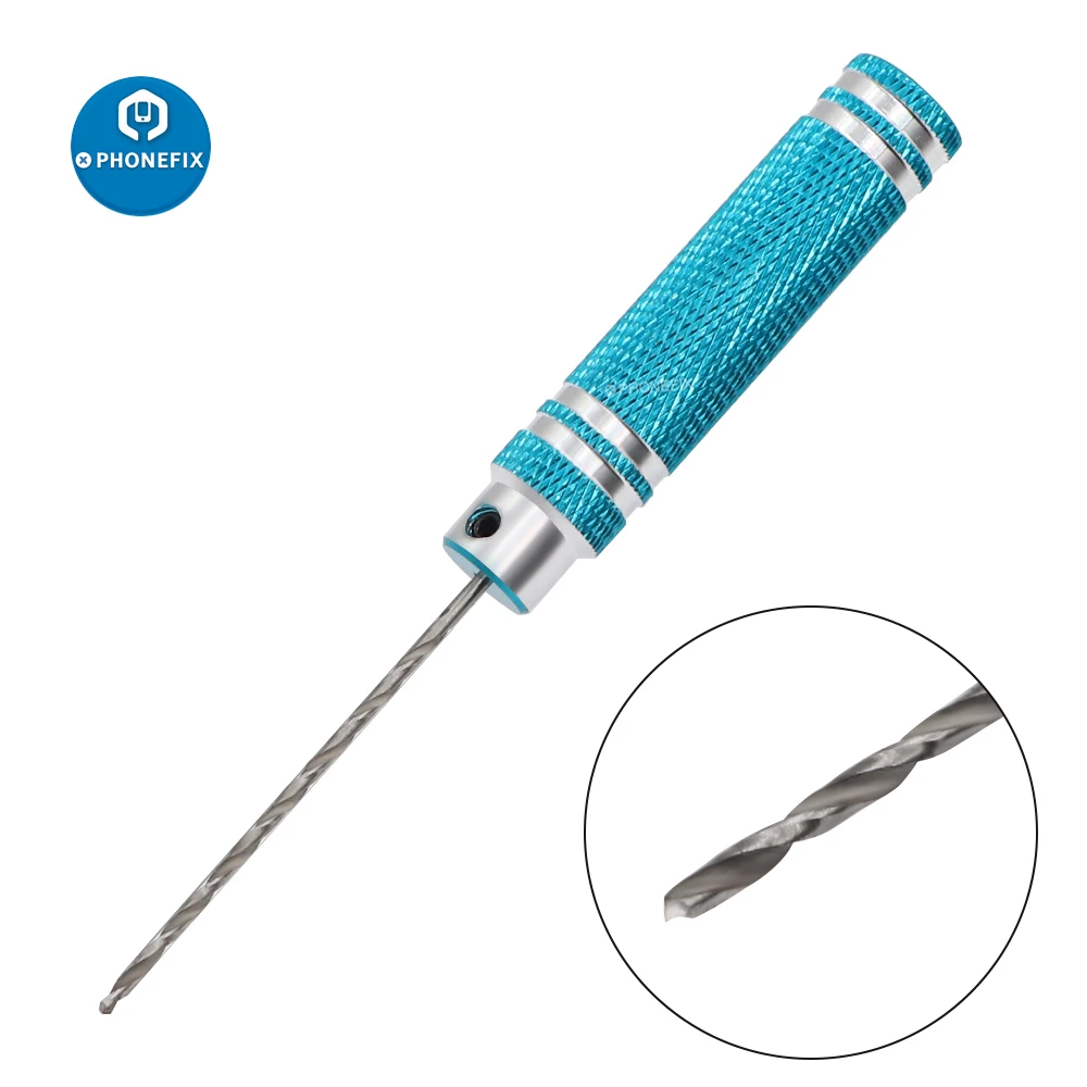 Precisie Hand Boor Rotary Tool Voor Hout Sieraden Craft Diy 1.8Mm/2.0Mm Aluminium Hand Boor Set voor Tamiya Rc Auto Modellen