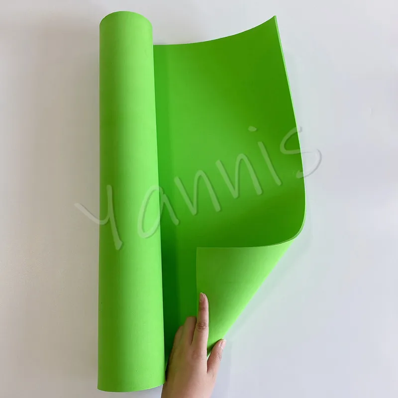 50*200CM/3MM EVA Foam Paper Handmade Sheets Sponge DIY Handcraft Materials Multicolour Flower Prop Party Christmas