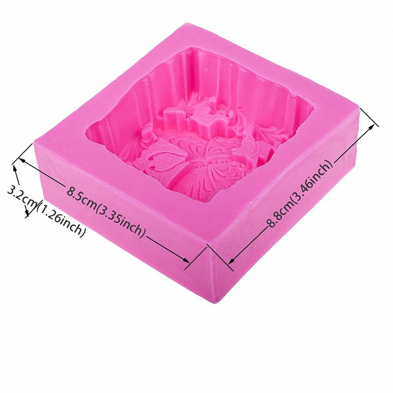 1Pcs Silicone Borsette Pesce Starfish Borsette Muffa Del Sapone Del Biscotto Della Caramella di Cottura Della Muffa Della Muffa Artigianato Fai da