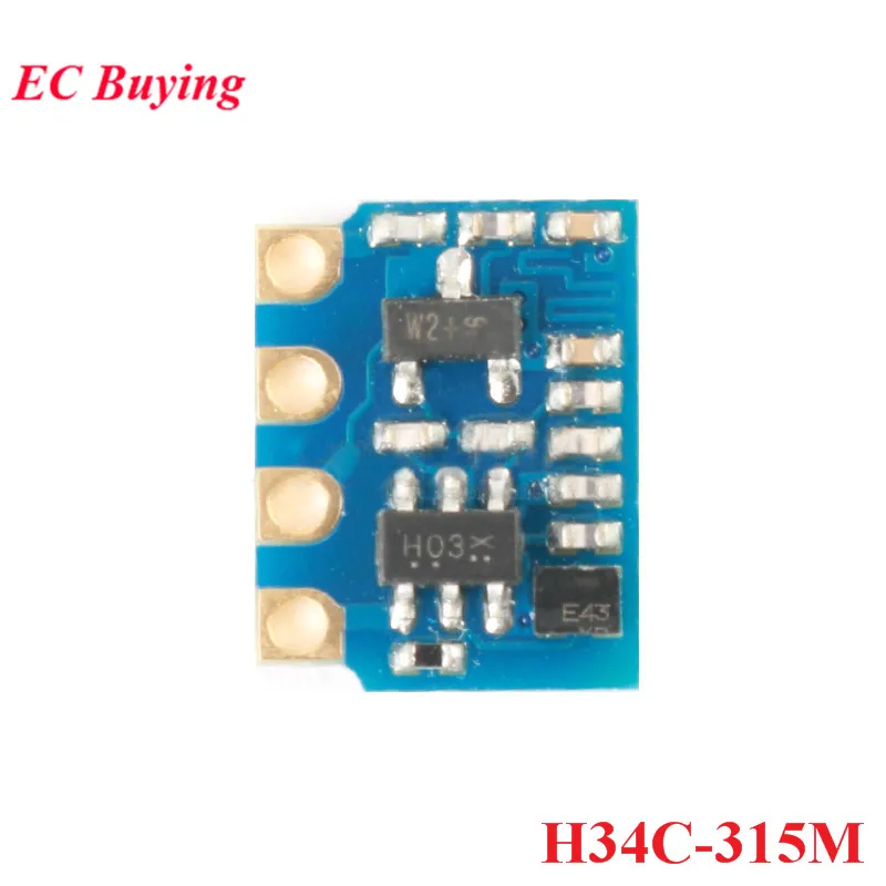 315MHz 433MHz RF Transmitter Module Transmission Module Wireless Remote Control Long Distance Transmission H34P H34S H34C H34A