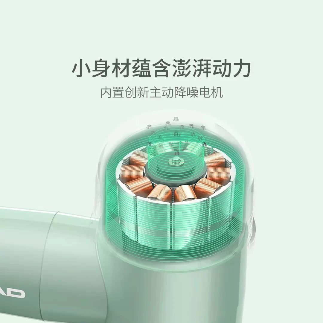 Xiaomi mijia youpin cabeça hyde mini fascia gun 4 níveis de ajuste 4 cabeças de massagem