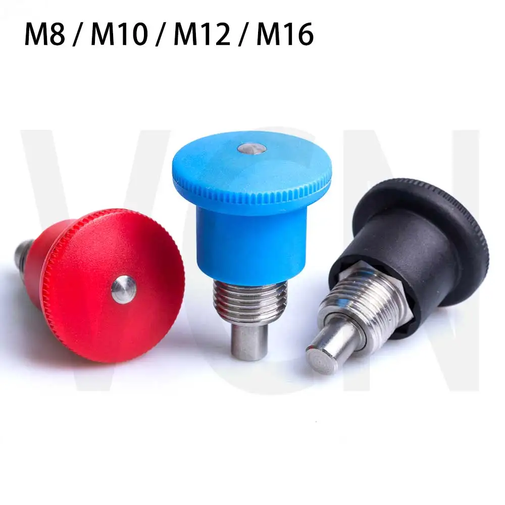 Index plungers Mini Indexes / Index Bolts/ spring dowel /locking screw M8 M10 M12 M16/ Plated OR stainless steel /IN STOCK