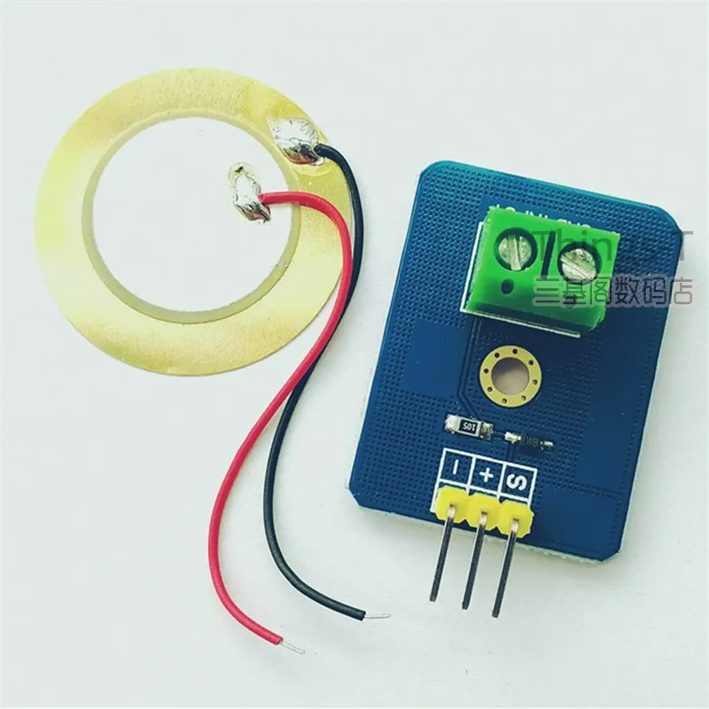 

Piezoelectric Ceramic Vibration Power Generation Sensor Module Piezoelectric Single Piece for Raspberry Pi