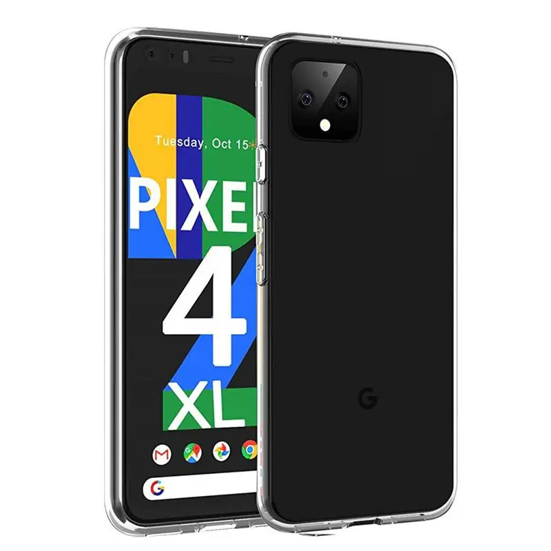 Klare weiche TPU-Hülle für Google Pixel 4 5 3A 3 2 XL, Silikon-Telefonabdeckung für Google Pixel 4a 5 4A Pixel 4 Pixel 3 Pixel3A XL-Hülle – Detail 6