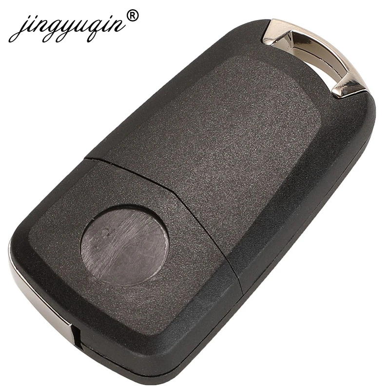 jingyuqin Flip 3 Buttons Remote Key Fob ASK 315MHz PCF7946 for Vauxhall/Opel Vectra C, Signum 2003-2007 Uncut HU43/HU100