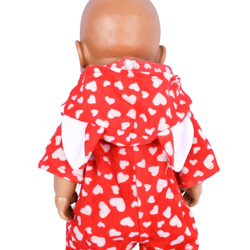 43cm Puppe Kleidung 18 Zoll Mit Ball Overall Nette Strampler Fit Bjd 1/4 Puppe Reborn Baby Geboren Amerikanischen Mädchen geburtstag Festival Geschenk