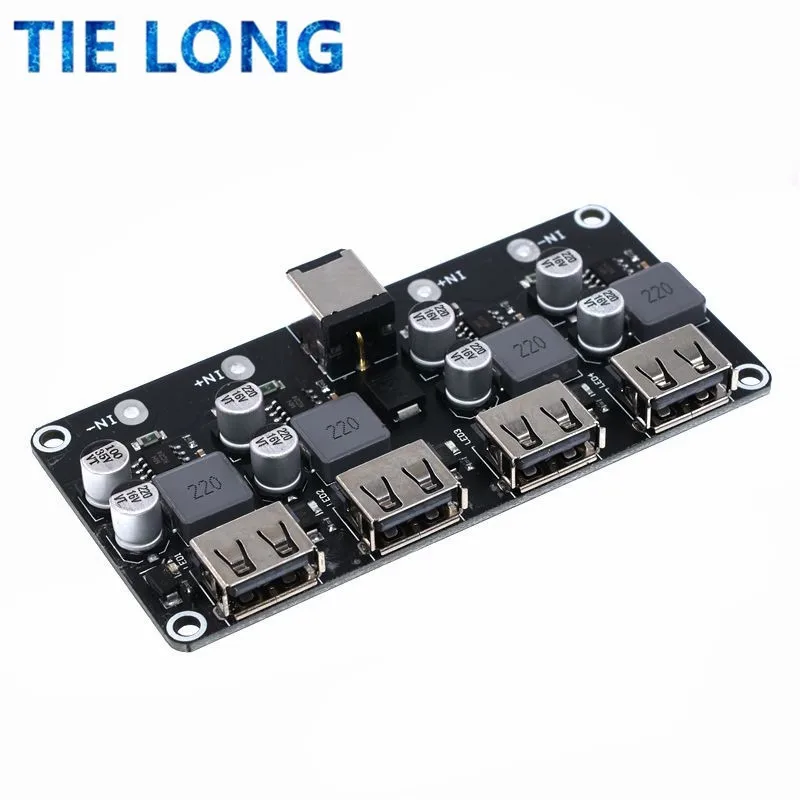 USB QC3.0 QC2.0 USB DC-DC Buck Converter Charging Step Down Module 6-32V 9V 12V 24V to Fast Quick Charger Circuit Board 5V