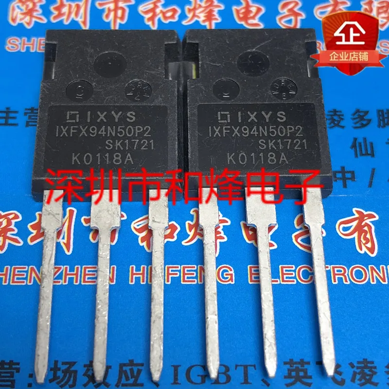 

10PCS IXFX94N50P2 TO-247 500V 94A